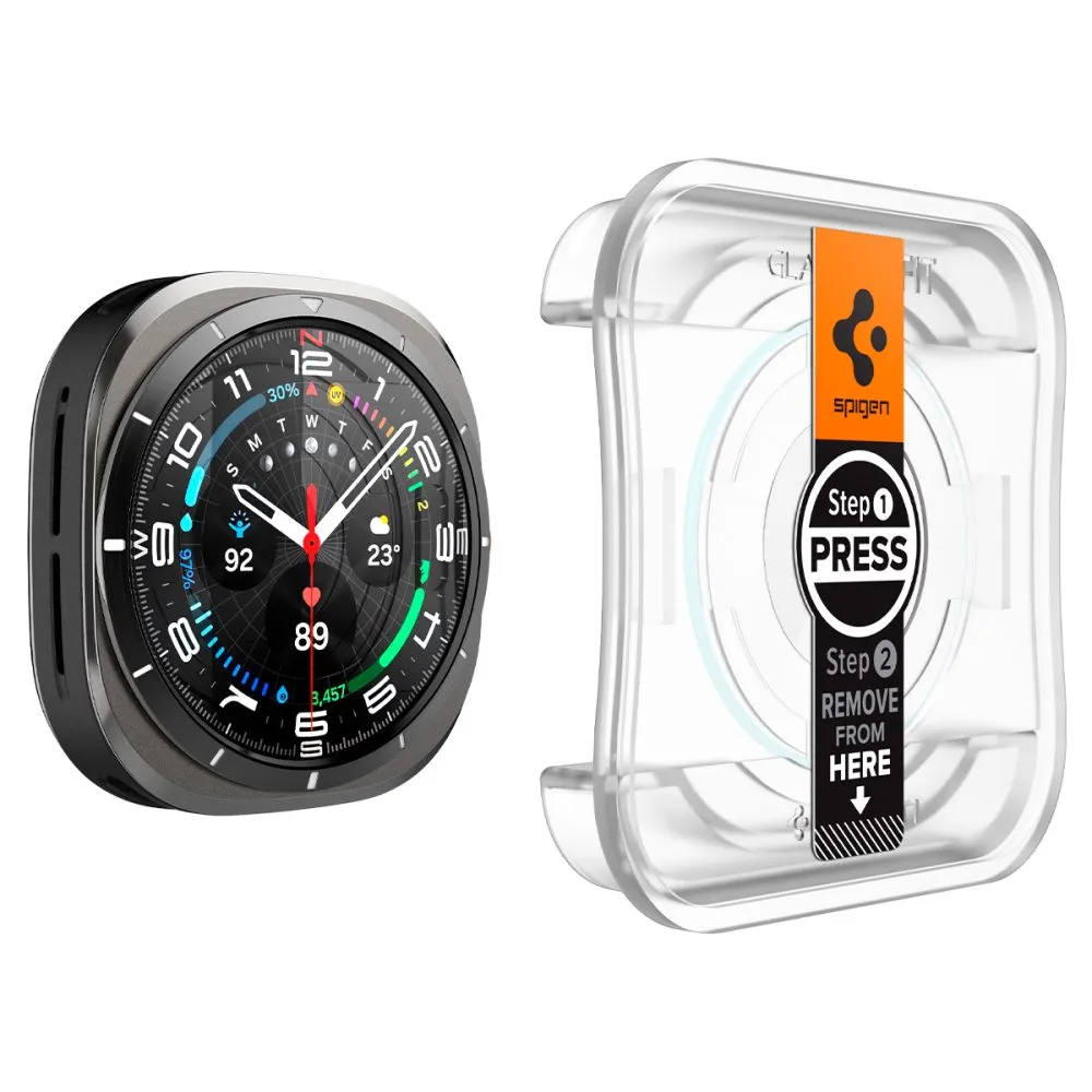 Samsung Galaxy Watch Ultra 47mm Tempered glass SPIGEN GLAS.TR ”EZ-FIT” 2-PACK
