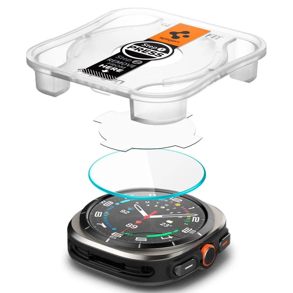 Samsung Galaxy Watch Ultra 47mm Tempered glass SPIGEN GLAS.TR ”EZ-FIT” 2-PACK