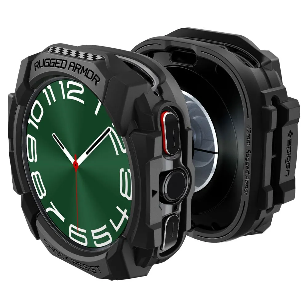 Samsung Galaxy Watch Ultra 47mm telefoni ümbris must SPIGEN RUGGED ARMOR