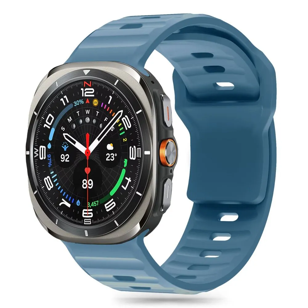 Samsung Galaxy Watch Ultra 47mm ремень синий TECH-PROTECT SILICONE LINE
