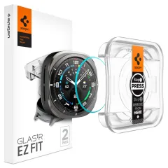 Galaxy Watch Galaxy Watch Ultra 47mm Tempered glass SPIGEN GLAS.TR ”EZ-FIT” 2-PACK Samsung Galaxy Watch Ultra 47mm