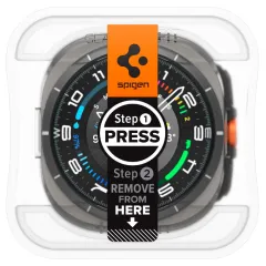 Samsung Galaxy Watch Ultra 47mm Tempered glass  SPIGEN GLAS.TR ”EZ-FIT” 2-PACK
