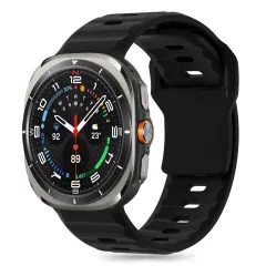 Samsung Galaxy Watch Ultra 47mm ремень черный TECH-PROTECT SILICONE LINE