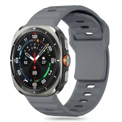 Samsung Galaxy Watch Ultra 47mm ремень серый TECH-PROTECT SILICONE LINE