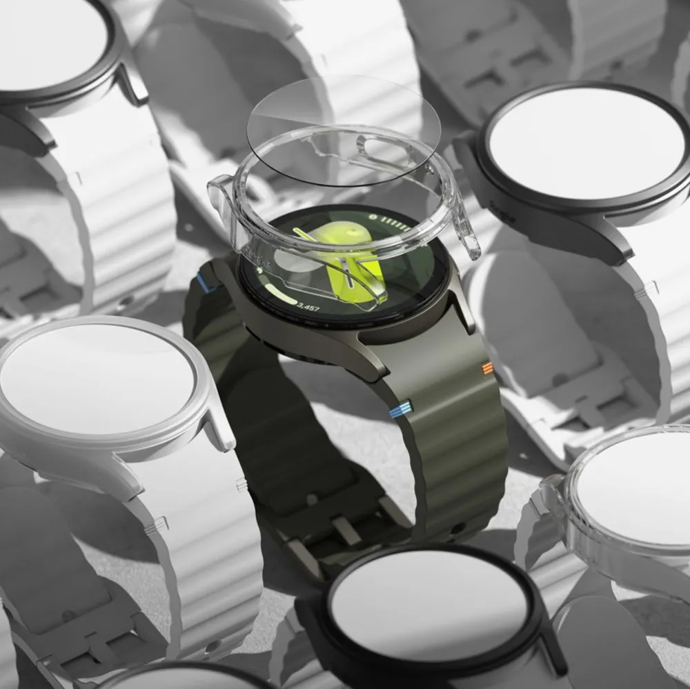 Samsung Galaxy Watch 7 skärmskydd  RINGKE SLIM & TEMPERED GLASS (40 MM)