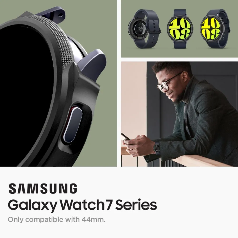 Samsung Galaxy Watch 7 phone case black SPIGEN LIQUID AIR (44 MM)