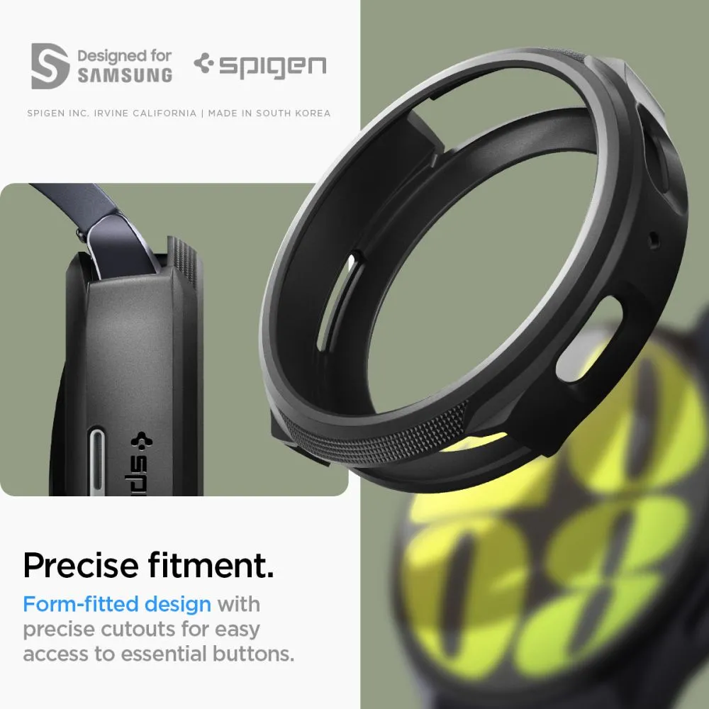Samsung Galaxy Watch 7 phone case black SPIGEN LIQUID AIR (44 MM)
