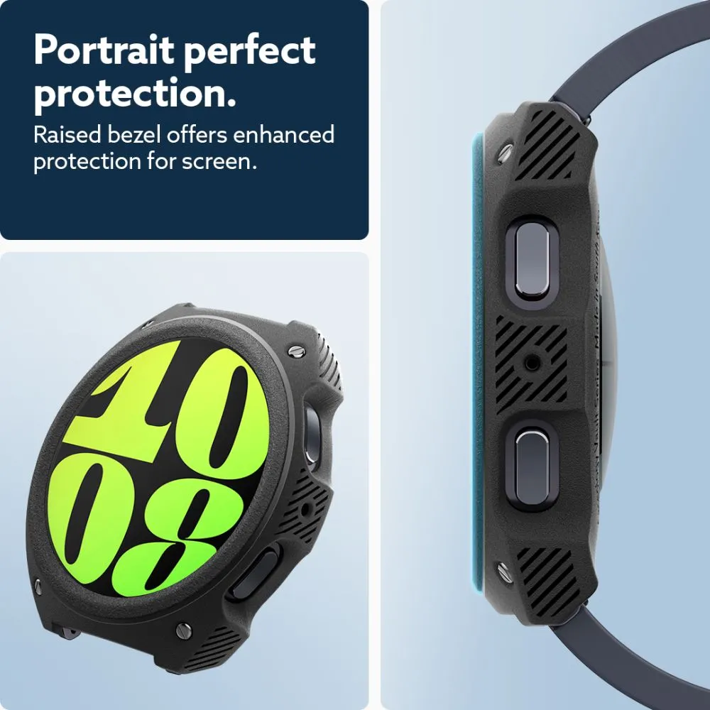 Samsung Galaxy Watch 7 phone case black CASEOLOGY VAULT (44 MM)