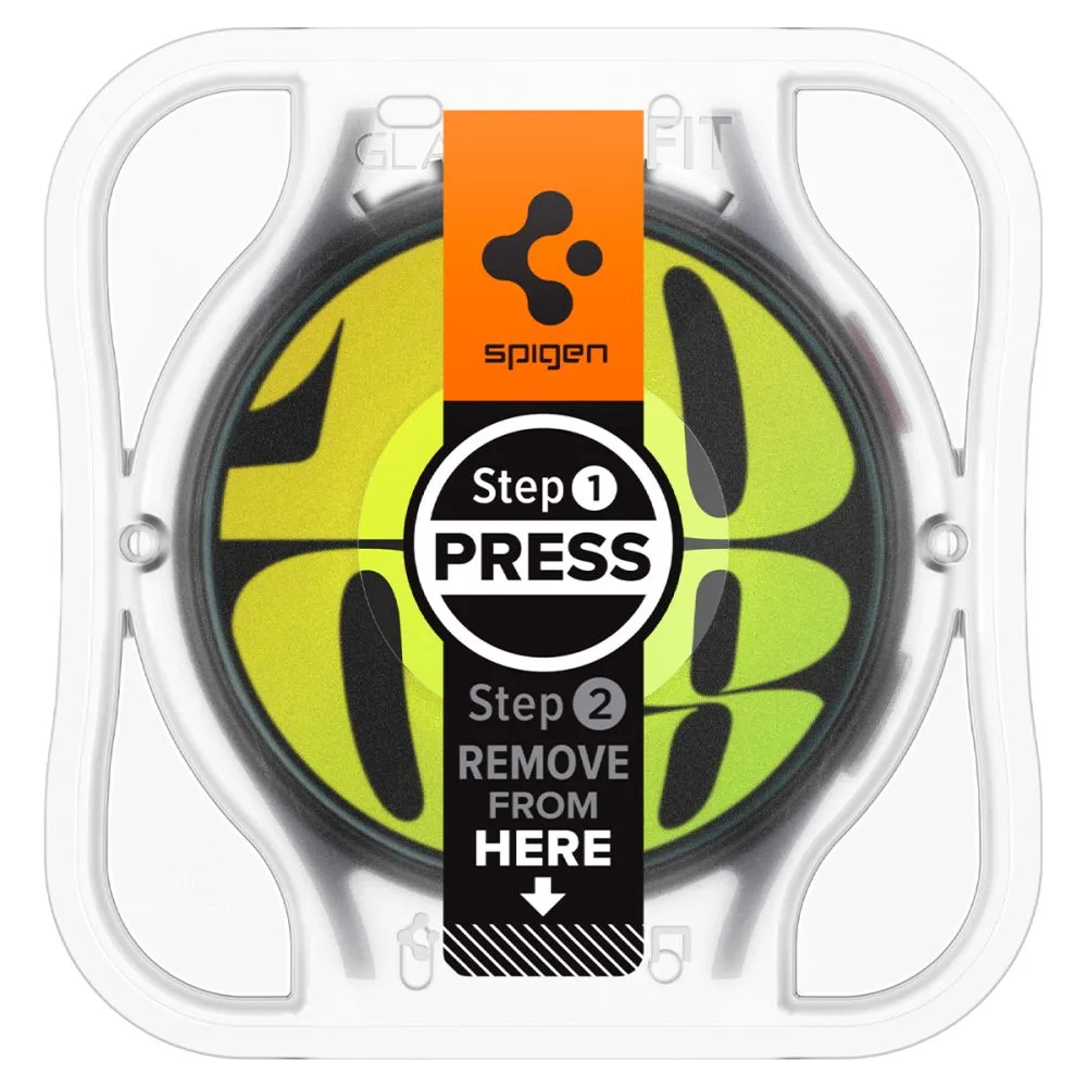 Samsung Galaxy Watch 7 skärmskydd SPIGEN GLAS.TR ”EZ-FIT” 2-PACK (44 MM)