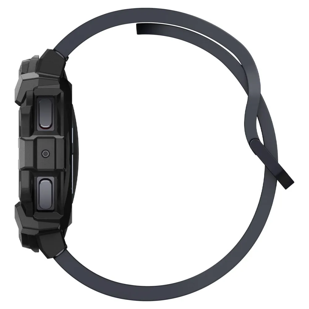 Samsung Galaxy Watch 7 phone case black SPIGEN RUGGED ARMOR (44 MM)