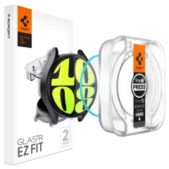 Galaxy Watch Galaxy Watch 7 skärmskydd SPIGEN GLAS.TR ”EZ-FIT” 2-PACK Samsung Galaxy Watch 7 (40 MM)