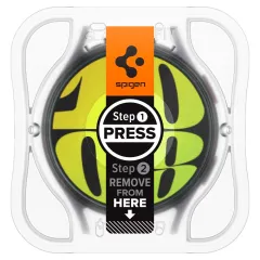 Samsung Galaxy Watch 7 skärmskydd  SPIGEN GLAS.TR ”EZ-FIT” 2-PACK (40 MM)