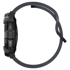 Samsung Galaxy Watch 7 dėklas Juoda SPIGEN RUGGED ARMOR (44 MM)