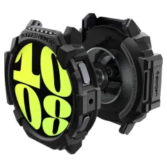 Samsung Galaxy Watch 7 dėklas Juoda SPIGEN RUGGED ARMOR (44 MM)