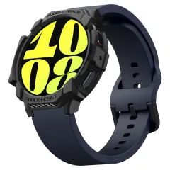 Samsung Galaxy Watch 7 dėklas Juoda SPIGEN RUGGED ARMOR (44 MM)