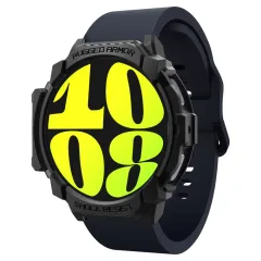 Samsung Galaxy Watch 7 dėklas Juoda SPIGEN RUGGED ARMOR (44 MM)