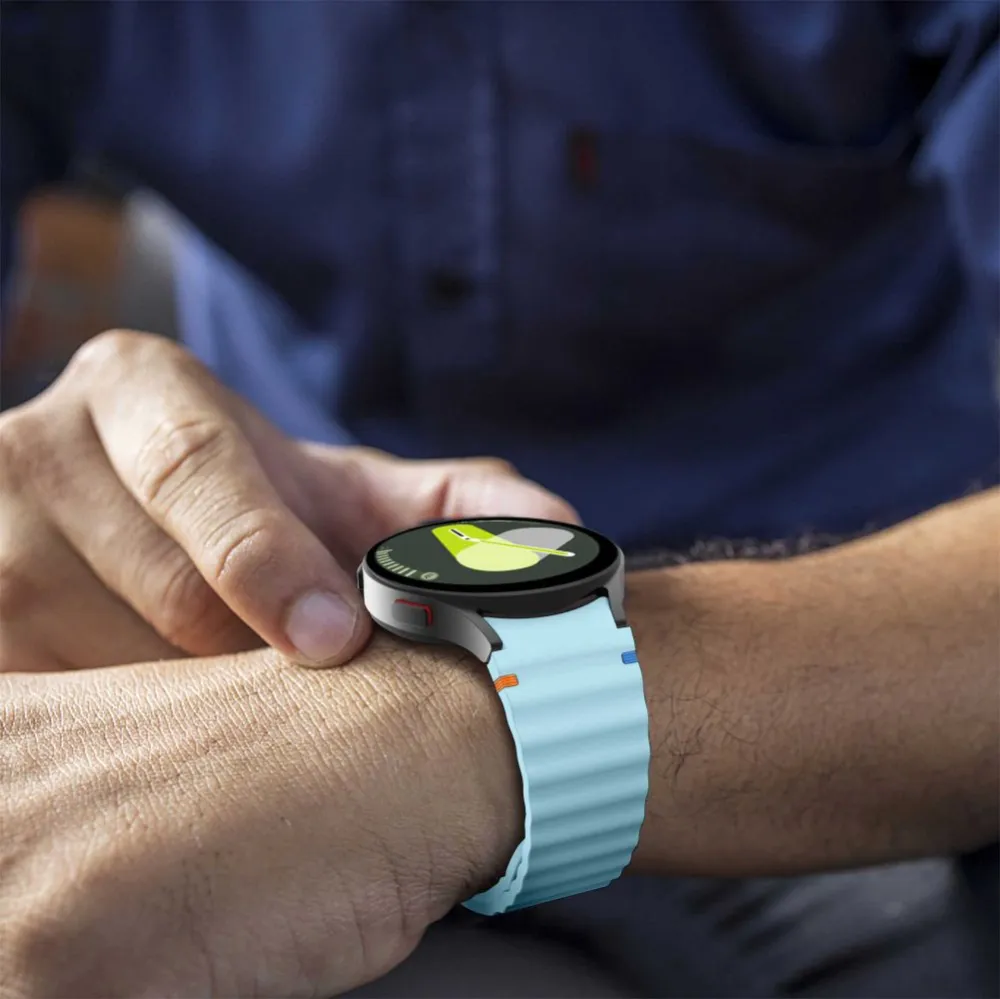 Samsung Galaxy Watch FE band blue TECH-PROTECT SILICONE SPORT