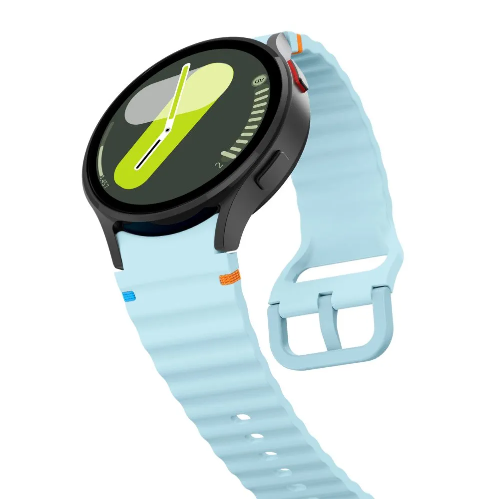 Samsung Galaxy Watch FE band blue TECH-PROTECT SILICONE SPORT