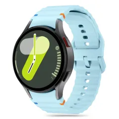 Samsung Galaxy Watch FE band blue TECH-PROTECT SILICONE SPORT