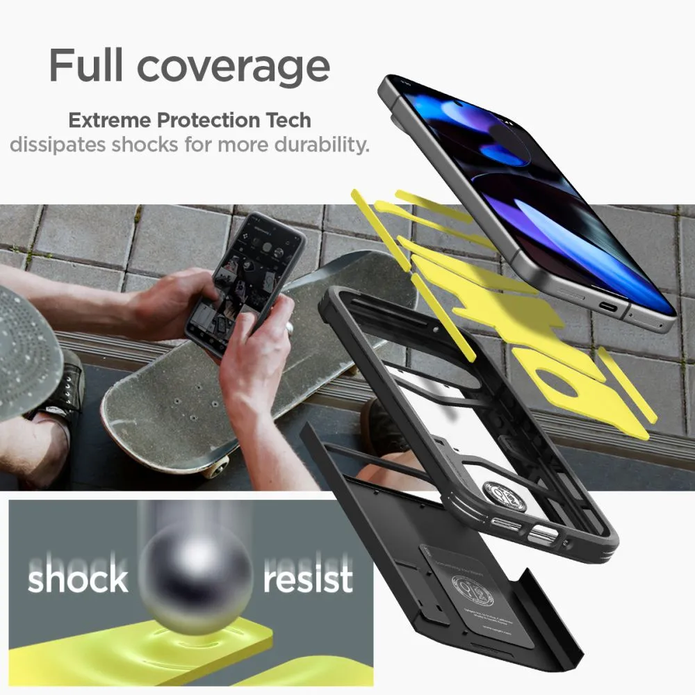 Google Pixel 9 skal svart SPIGEN TOUGH ARMOR