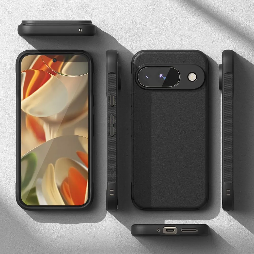 Google Pixel 9 skal svart RINGKE ONYX