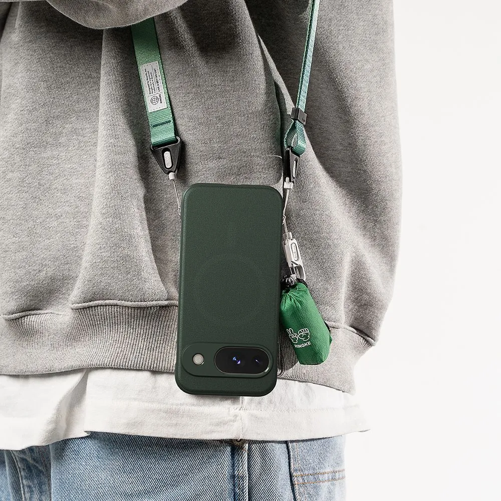Google Pixel 9 skal svart RINGKE ONYX MAGNETIC MAGSAFE