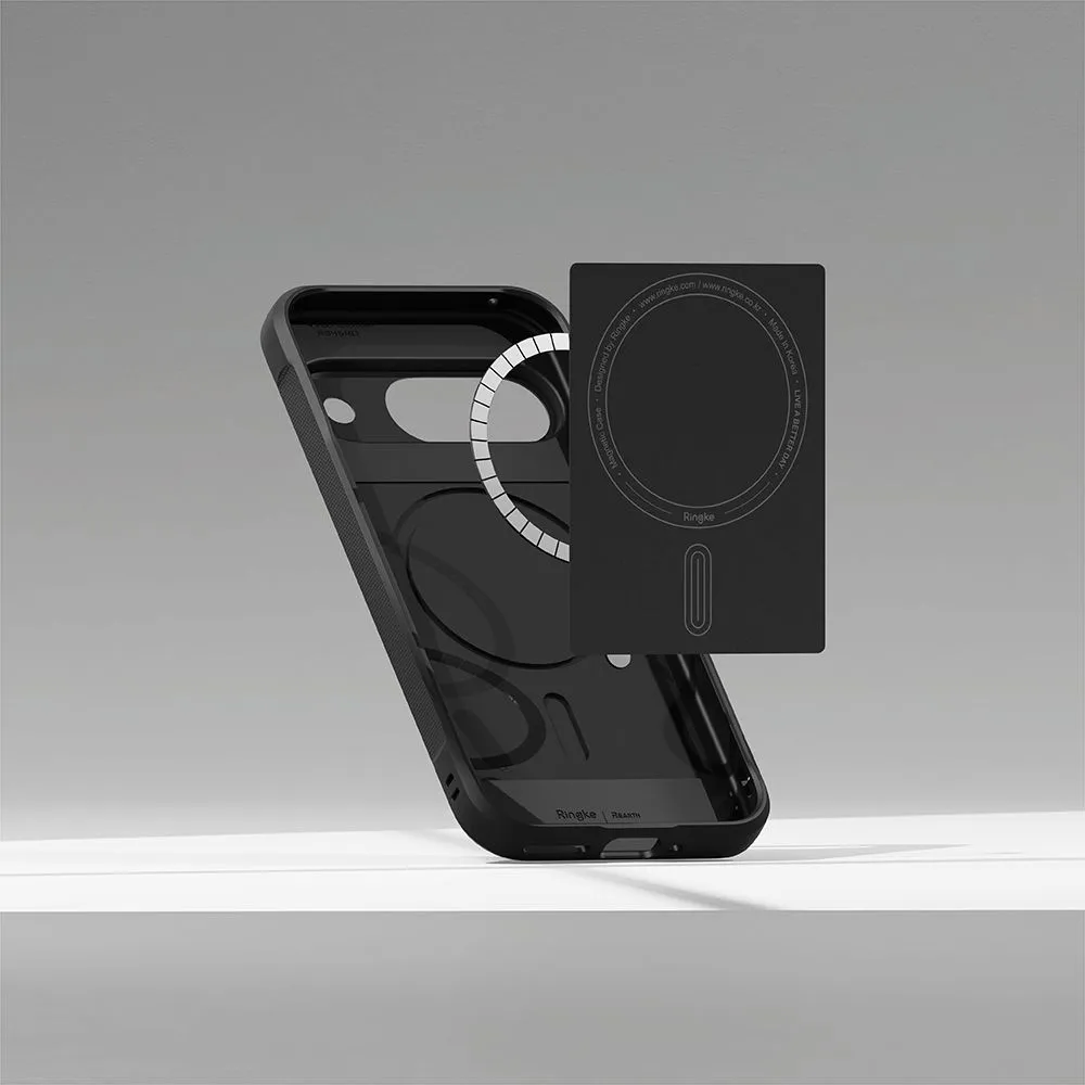 Google Pixel 9 skal svart RINGKE ONYX MAGNETIC MAGSAFE