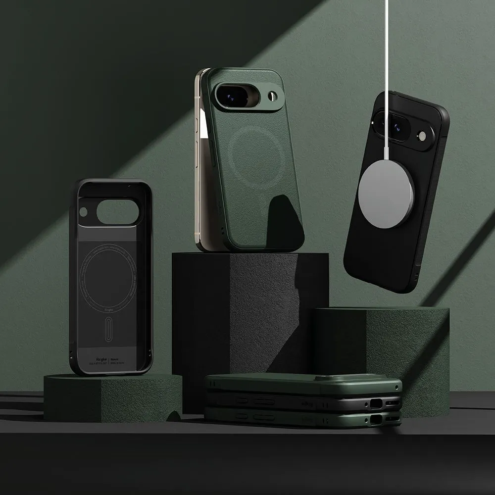 Google Pixel 9 skal svart RINGKE ONYX MAGNETIC MAGSAFE