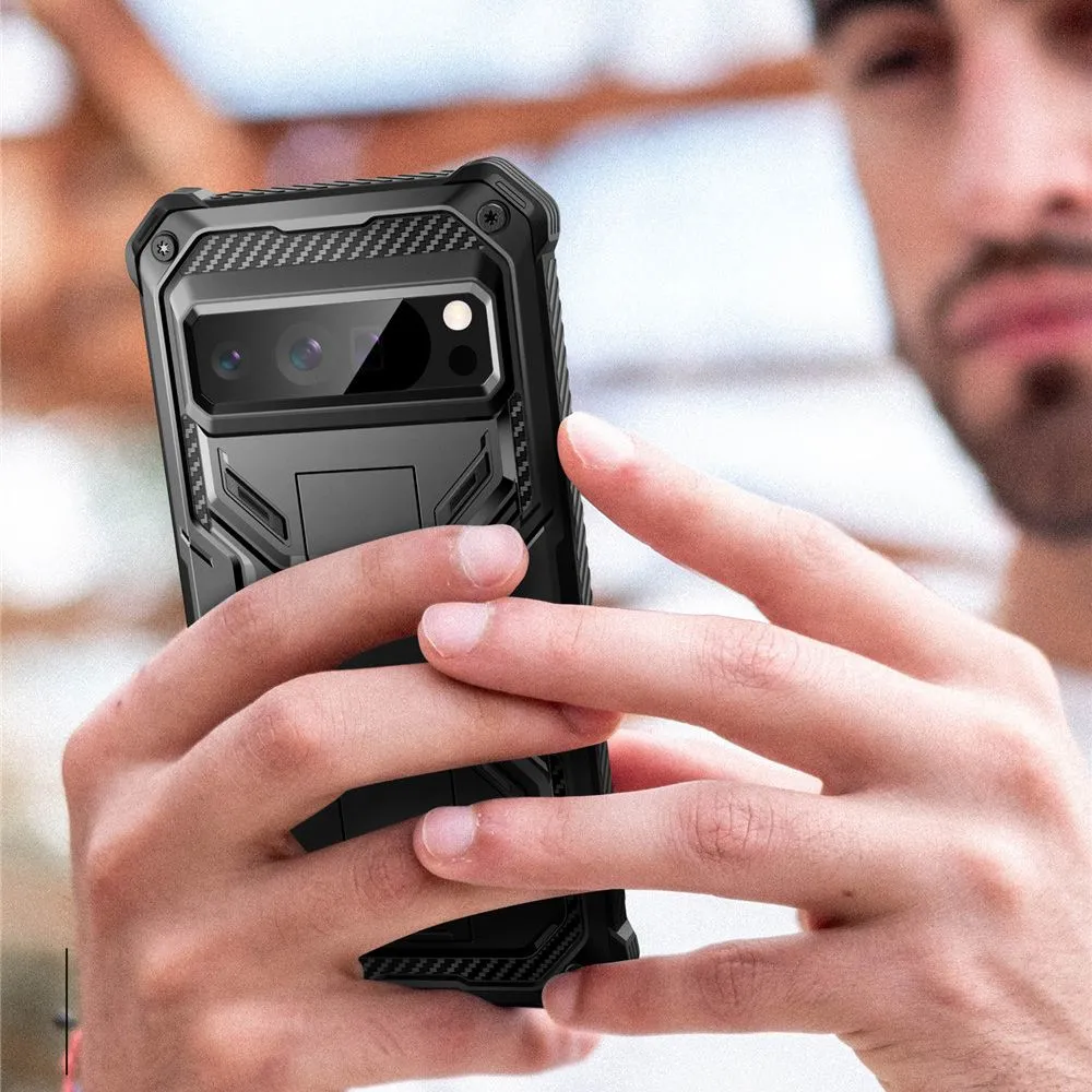 Google Pixel 9 skal svart SUPCASE IBLSN ARMORBOX