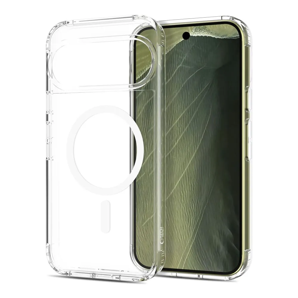 Google Pixel 9 чехол прозрачный TECH-PROTECT FLEXAIR HYBRID MAGSAFE