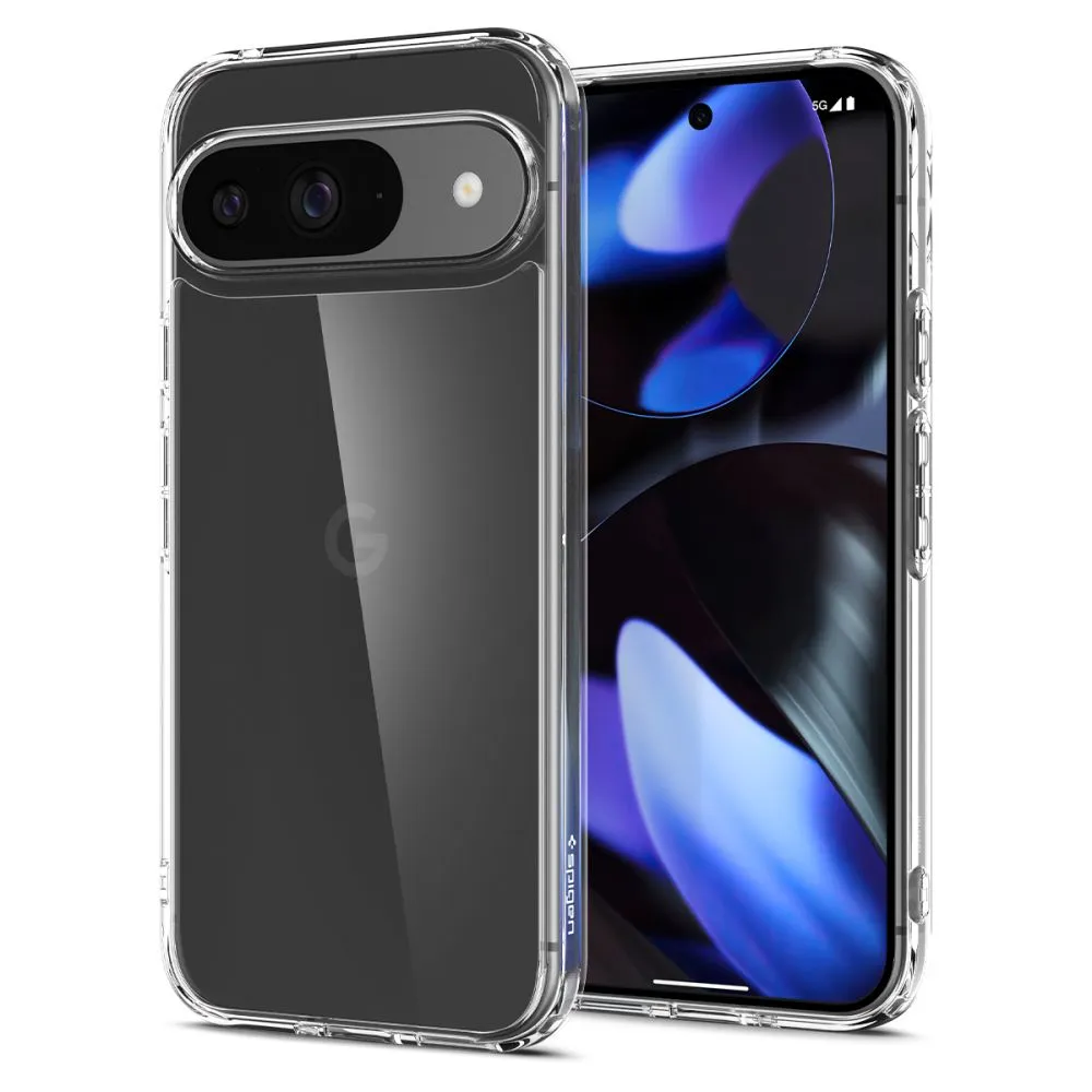 Google Pixel 9 skal transparent SPIGEN ULTRA HYBRID