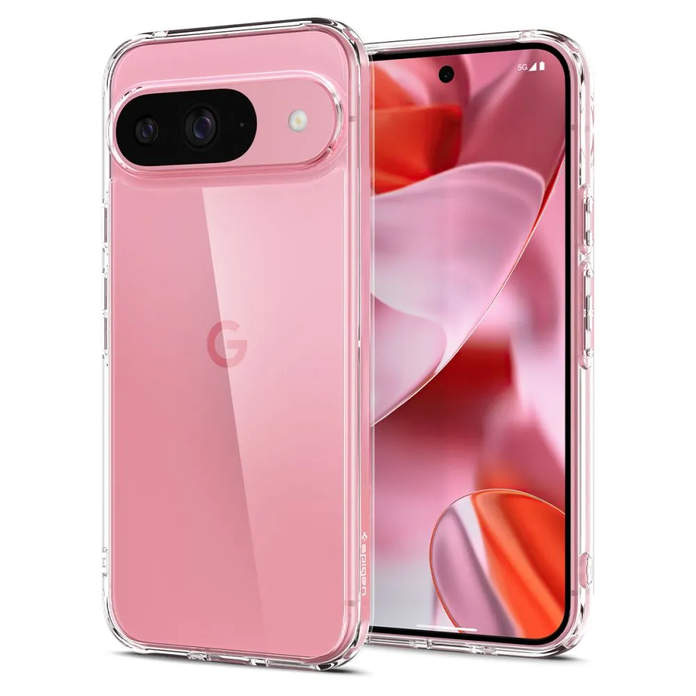 Google Pixel 9 skal transparent SPIGEN ULTRA HYBRID