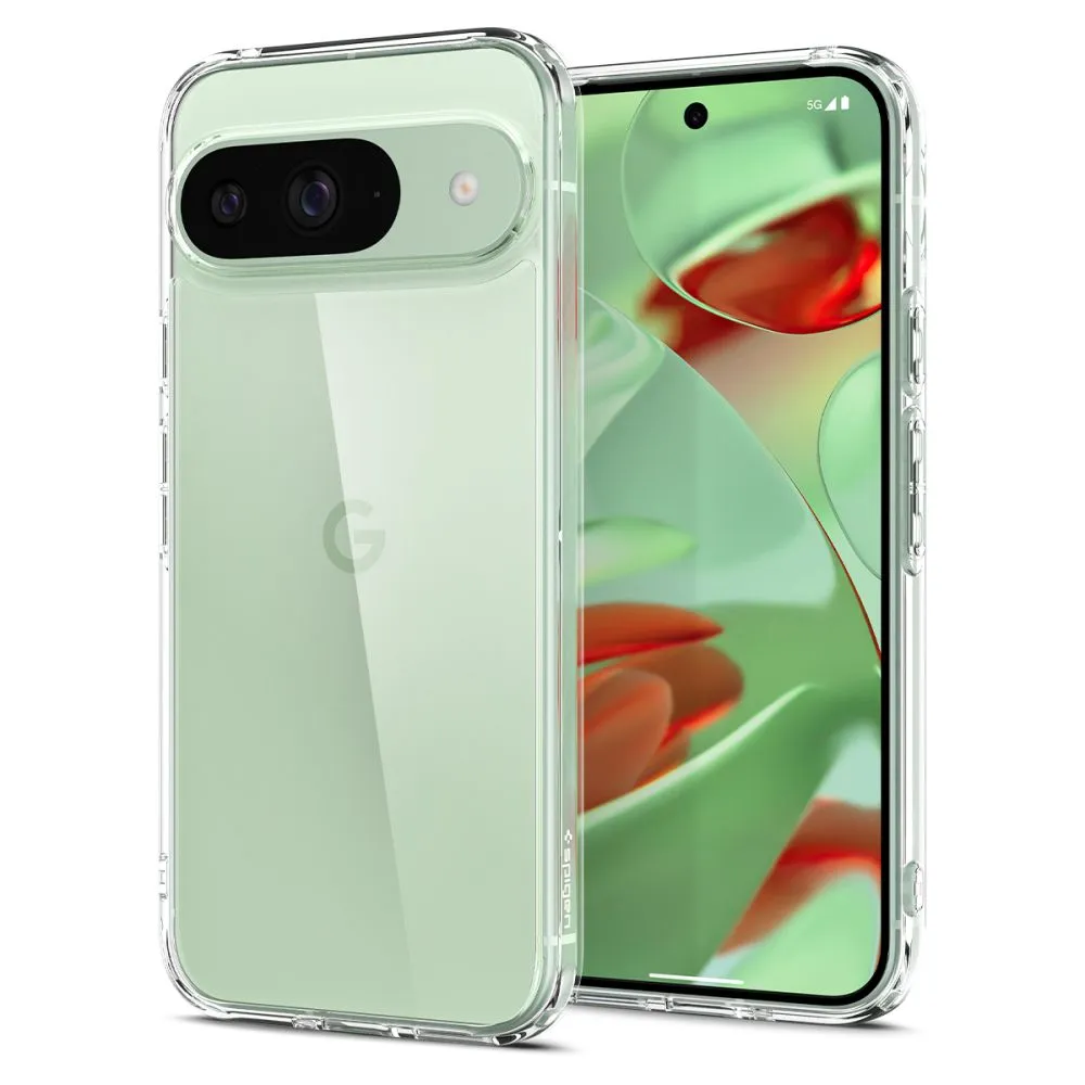 Google Pixel 9 skal transparent SPIGEN ULTRA HYBRID