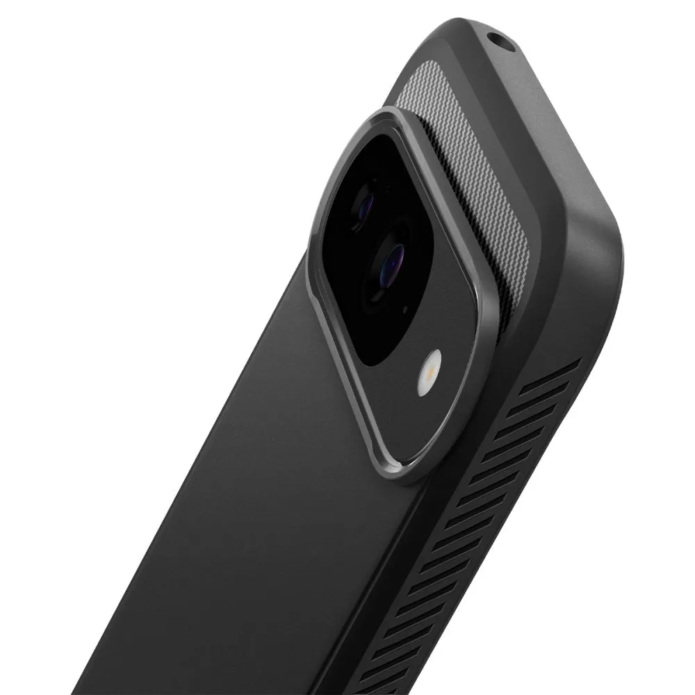 Google Pixel 9 skal svart SPIGEN RUGGED ARMOR