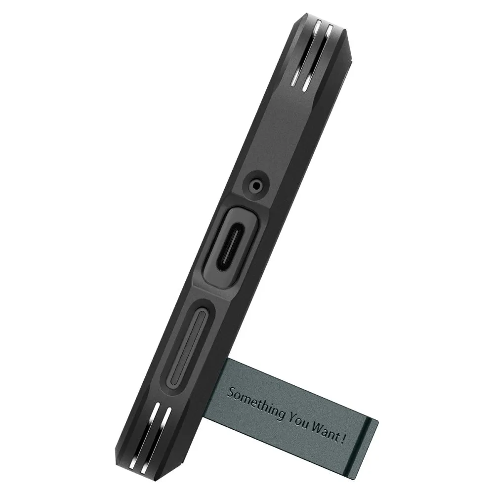 Google Pixel 9 skal grön SPIGEN TOUGH ARMOR