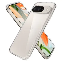 Google Pixel 9 skal transparent SPIGEN ULTRA HYBRID