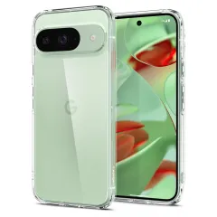 Google Pixel 9 skal transparent SPIGEN ULTRA HYBRID