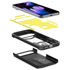Google Pixel 9 skal svart SPIGEN TOUGH ARMOR