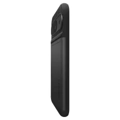 Google Pixel 9 skal svart SPIGEN SLIM ARMOR CS