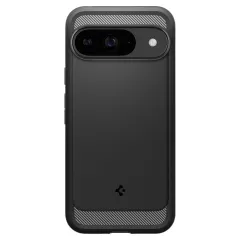 Google Pixel 9 skal svart SPIGEN RUGGED ARMOR