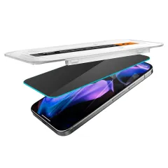 Google Pixel 9 skärmskydd  SPIGEN GLAS.TR ”EZ FIT” PRIVACY 2-PACK