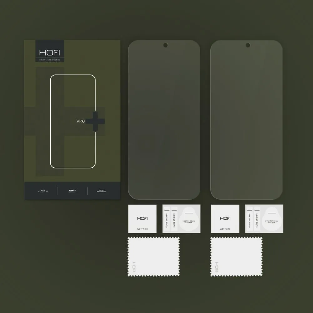 Google Pixel 9 Pro aizsargstikls HOFI GLASS PRO+ 2-PACK