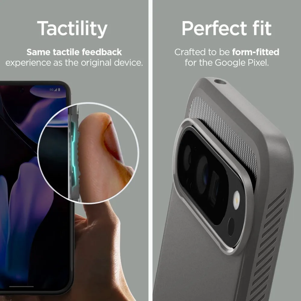 Google Pixel 9 Pro XL case gray SPIGEN RUGGED ARMOR
