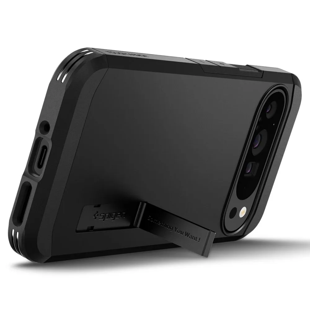 Google Pixel 9 Pro XL case black SPIGEN TOUGH ARMOR