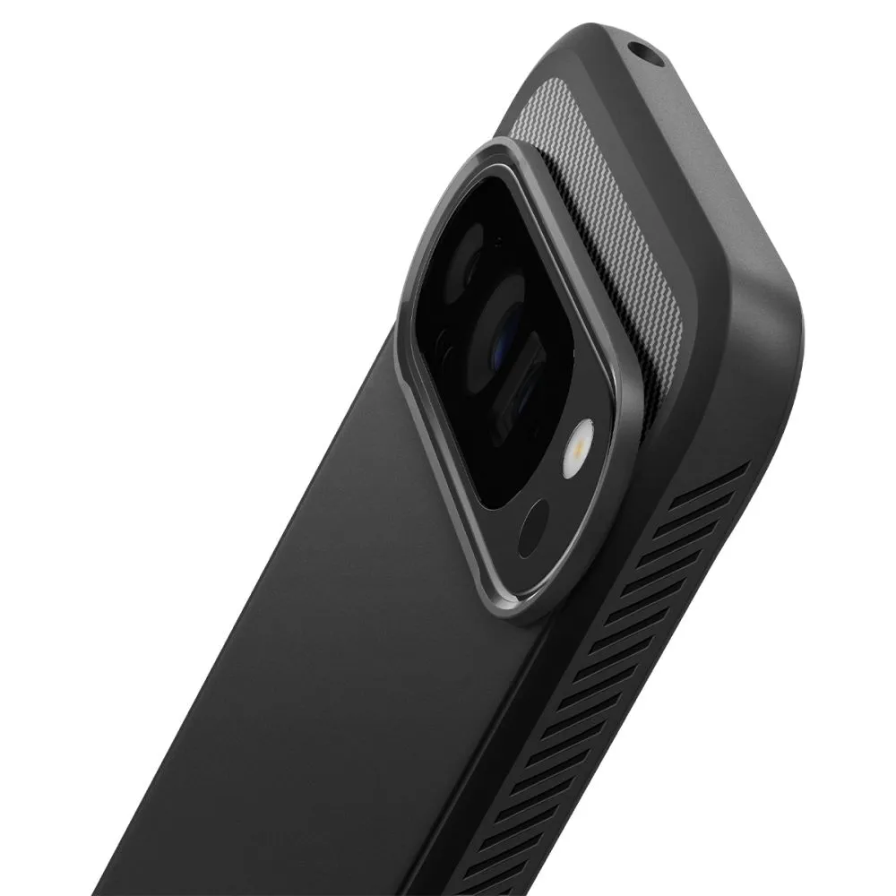 Google Pixel 9 Pro XL case black SPIGEN RUGGED ARMOR