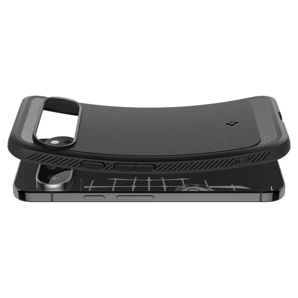 Google Pixel 9 Pro XL case black SPIGEN RUGGED ARMOR
