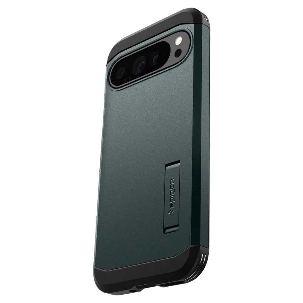 Google Pixel 9 Pro XL case green SPIGEN TOUGH ARMOR
