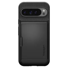 Google Pixel 9 Pro XL case black SPIGEN SLIM ARMOR CS