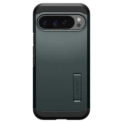 Google Pixel 9 Pro XL case green SPIGEN TOUGH ARMOR