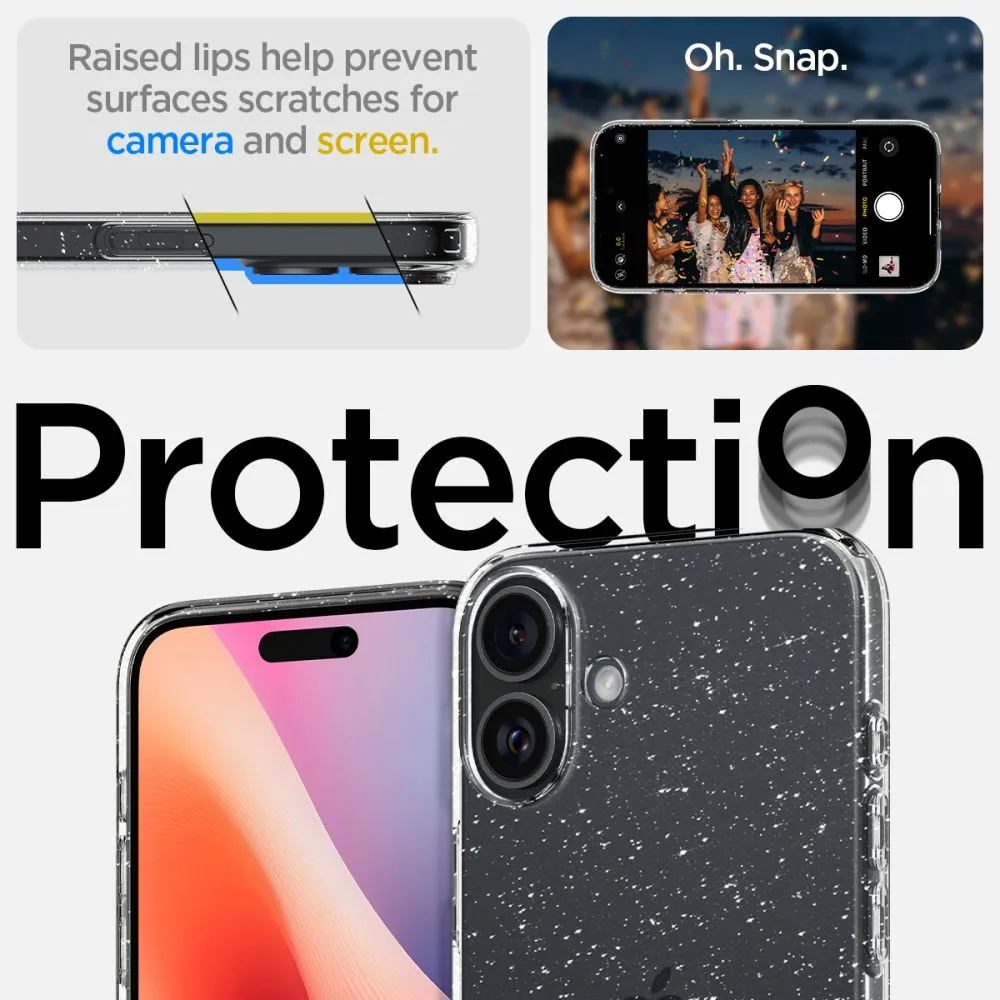 Apple iPhone 16 ümbris  SPIGEN LIQUID CRYSTAL